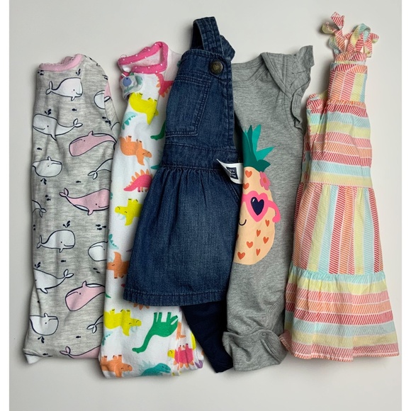 NWT SUMMER GIRL BUNDLE, SIZE 12-18 MONTHS, GAP, GYMBOREE, CARTER - Picture 1 of 6